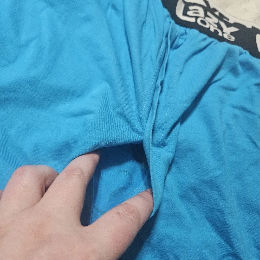 Lazy One Vibrant Blue Boxers With Squirrel On The Back!